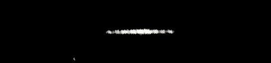 Processed fireball image
