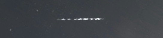 Unprocessed fireball image