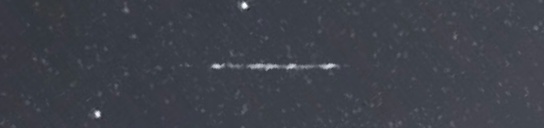 Unprocessed fireball image