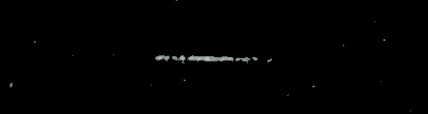 Processed fireball image