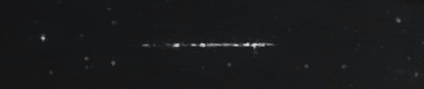 Unprocessed fireball image