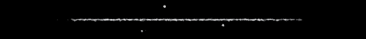 Processed fireball image