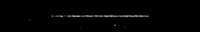 Processed fireball image