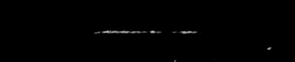 Processed fireball image