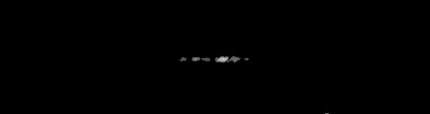 Processed fireball image