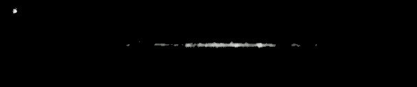 Processed fireball image