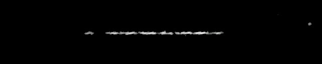Processed fireball image