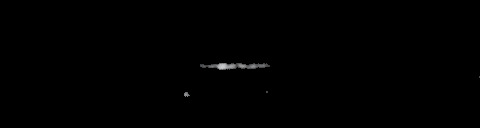 Processed fireball image