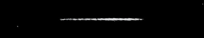 Processed fireball image