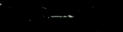 Processed fireball image