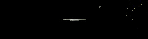 Processed fireball image