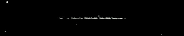 Processed fireball image
