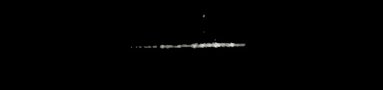 Processed fireball image