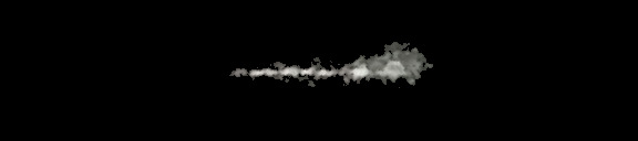 Processed fireball image