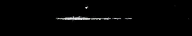 Processed fireball image
