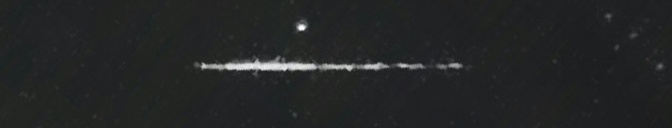 Unprocessed fireball image