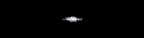 Processed fireball image