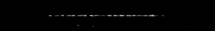 Processed fireball image