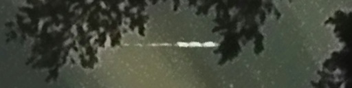 Unprocessed fireball image