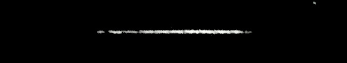Processed fireball image