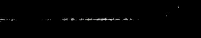 Processed fireball image