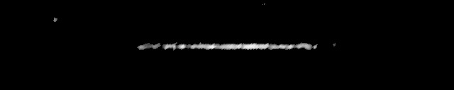 Processed fireball image