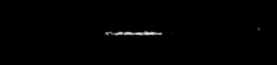 Processed fireball image