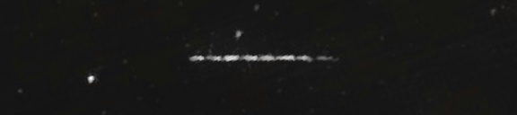 Unprocessed fireball image