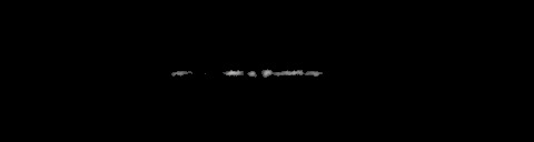 Processed fireball image