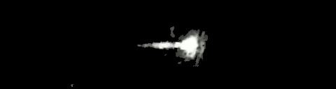 Processed fireball image