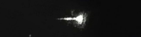 Unprocessed fireball image
