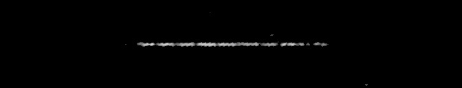 Processed fireball image