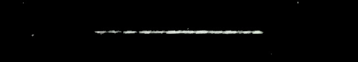 Processed fireball image