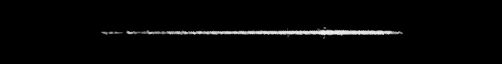 Processed fireball image