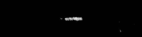 Processed fireball image