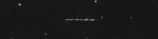 Unprocessed fireball image