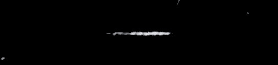 Processed fireball image