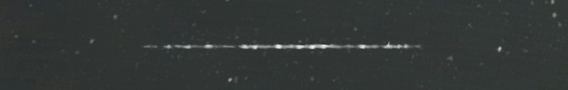 Unprocessed fireball image