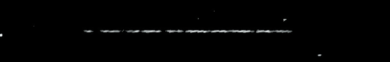 Processed fireball image
