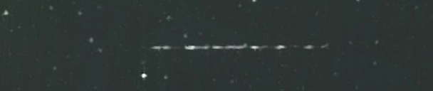 Unprocessed fireball image