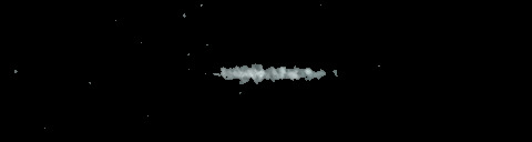 Processed fireball image