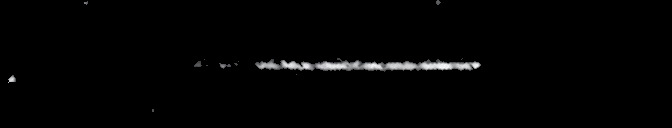 Processed fireball image