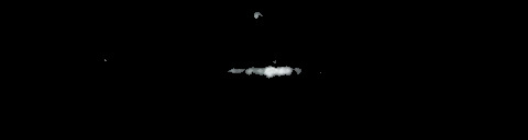 Processed fireball image