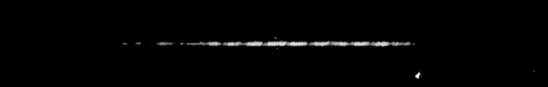 Processed fireball image
