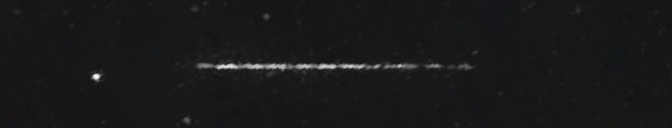 Unprocessed fireball image