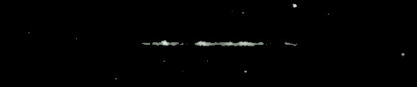 Processed fireball image