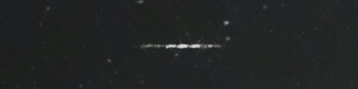 Unprocessed fireball image