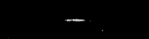 Processed fireball image
