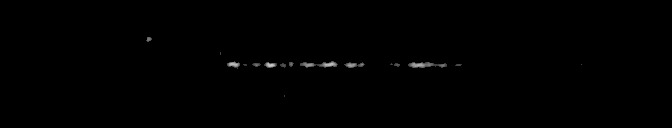 Processed fireball image