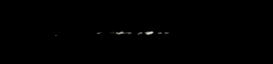 Processed fireball image